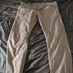 Grey rugged pants